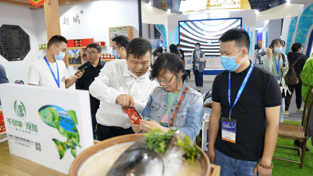 千岛湖淳鱼亮相第七届中国杭州国际电子商务博览会