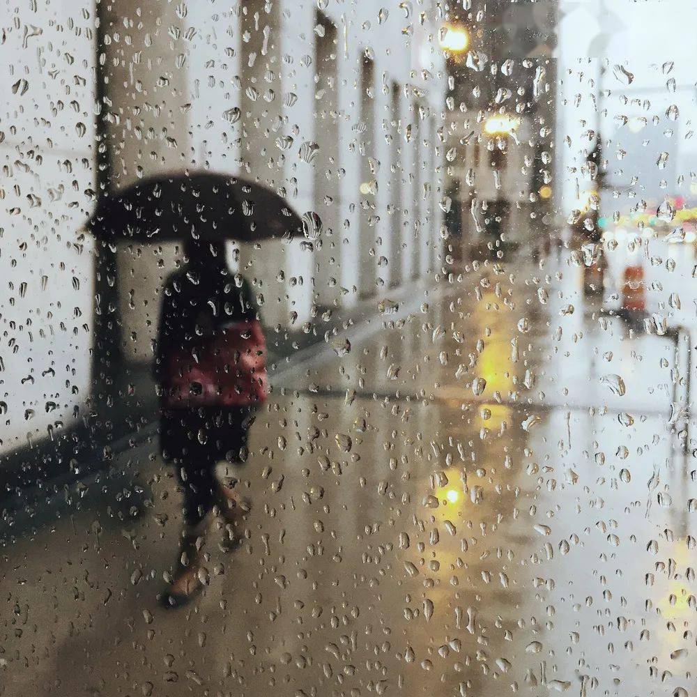 打着雨伞前进的行人,冒雨工作的人,在雨中奔跑的人,每一个雨中人都