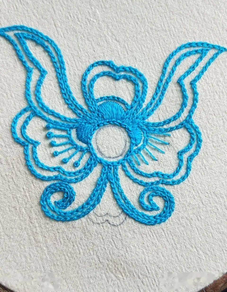 掌握羌绣的特色针法:"勾绣",体验非遗技能1.