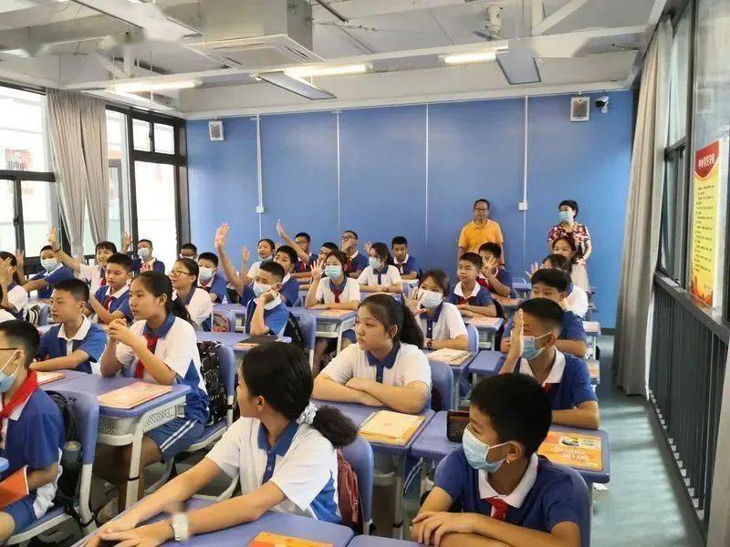 翠园东晓中学南校区来了另外还有5所罗湖区的孩子有福咯