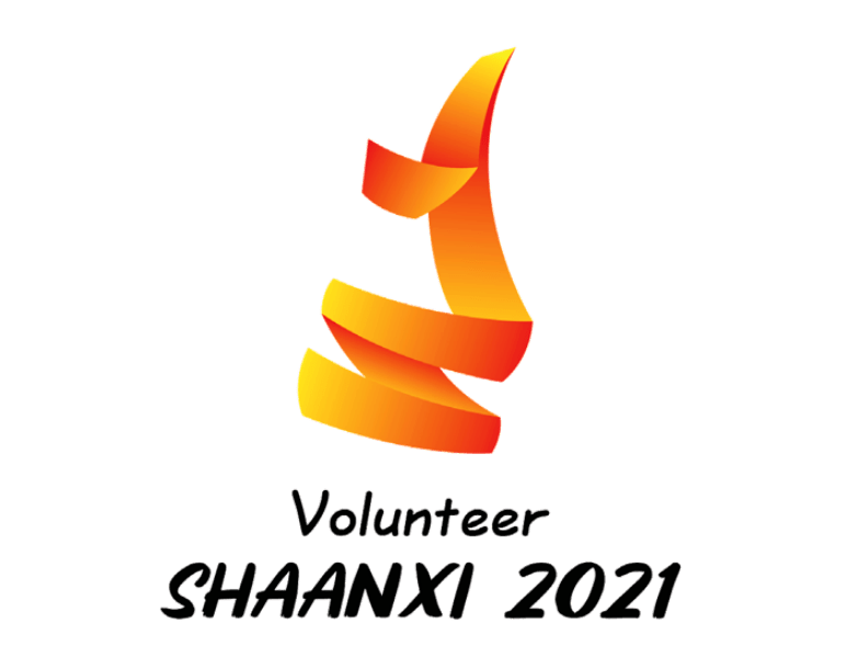 十四运会和残特奥会志愿服务徽标以竖拇指点赞为创意灵感,整体线条