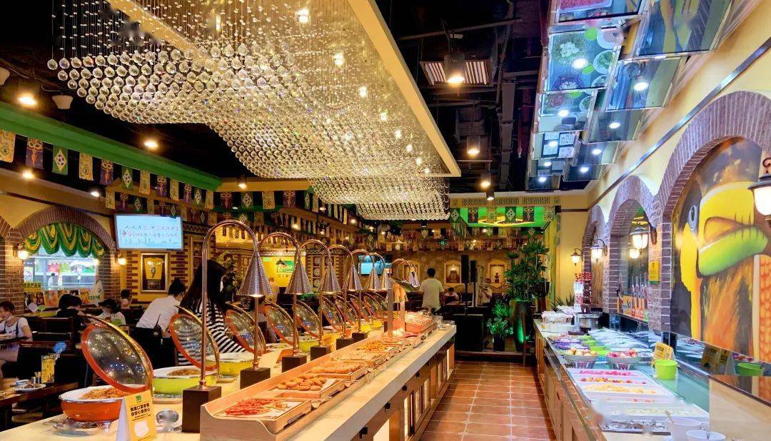 158元拉丁餐厅双人烤肉 自助餐,搭配桑巴风情表演_巴西