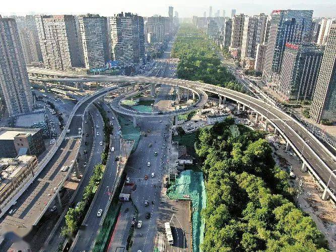 西安昆明路高架桥工程,西南二环立交工程9月30日通车