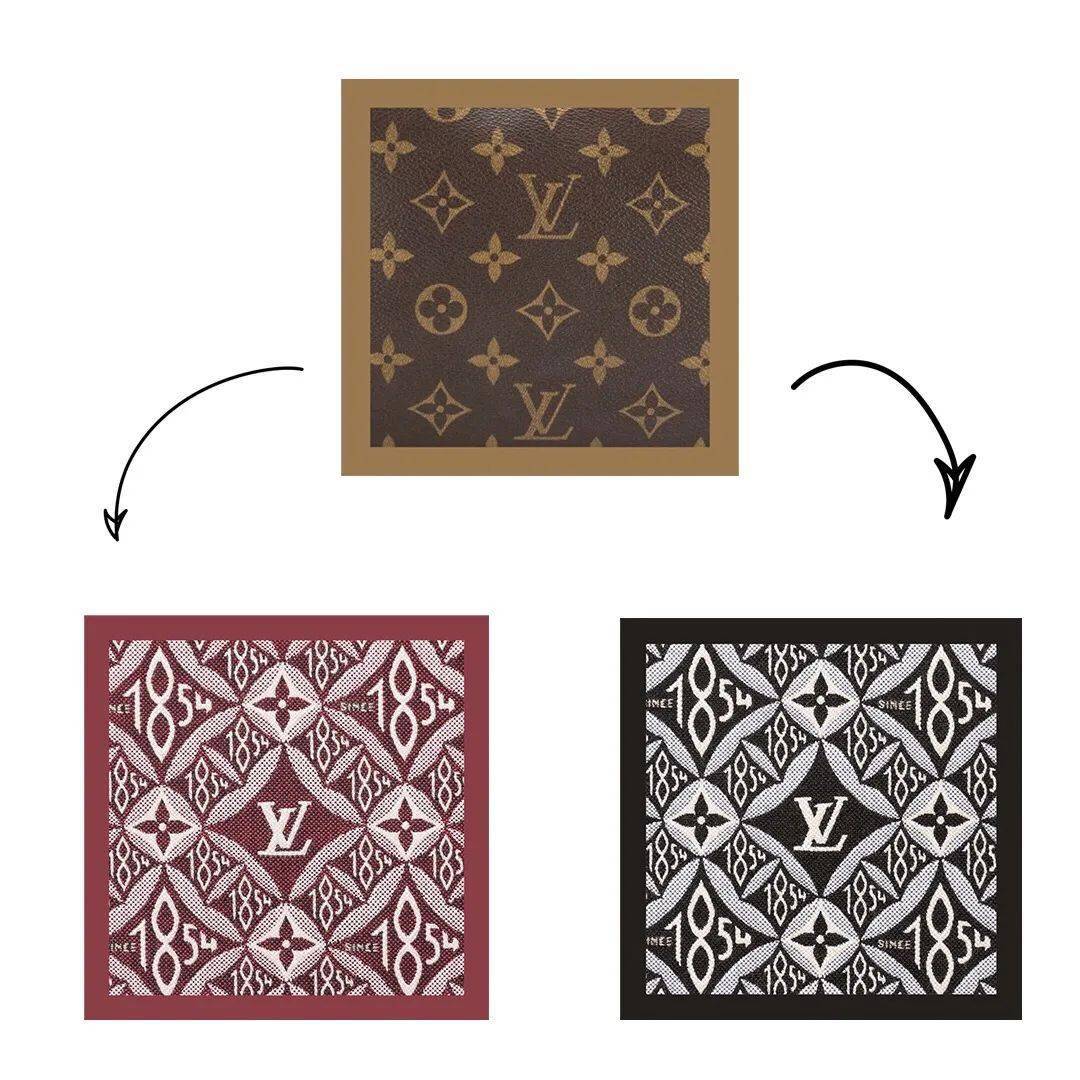 这次的新老花设计绝对是珍藏系列!_图案