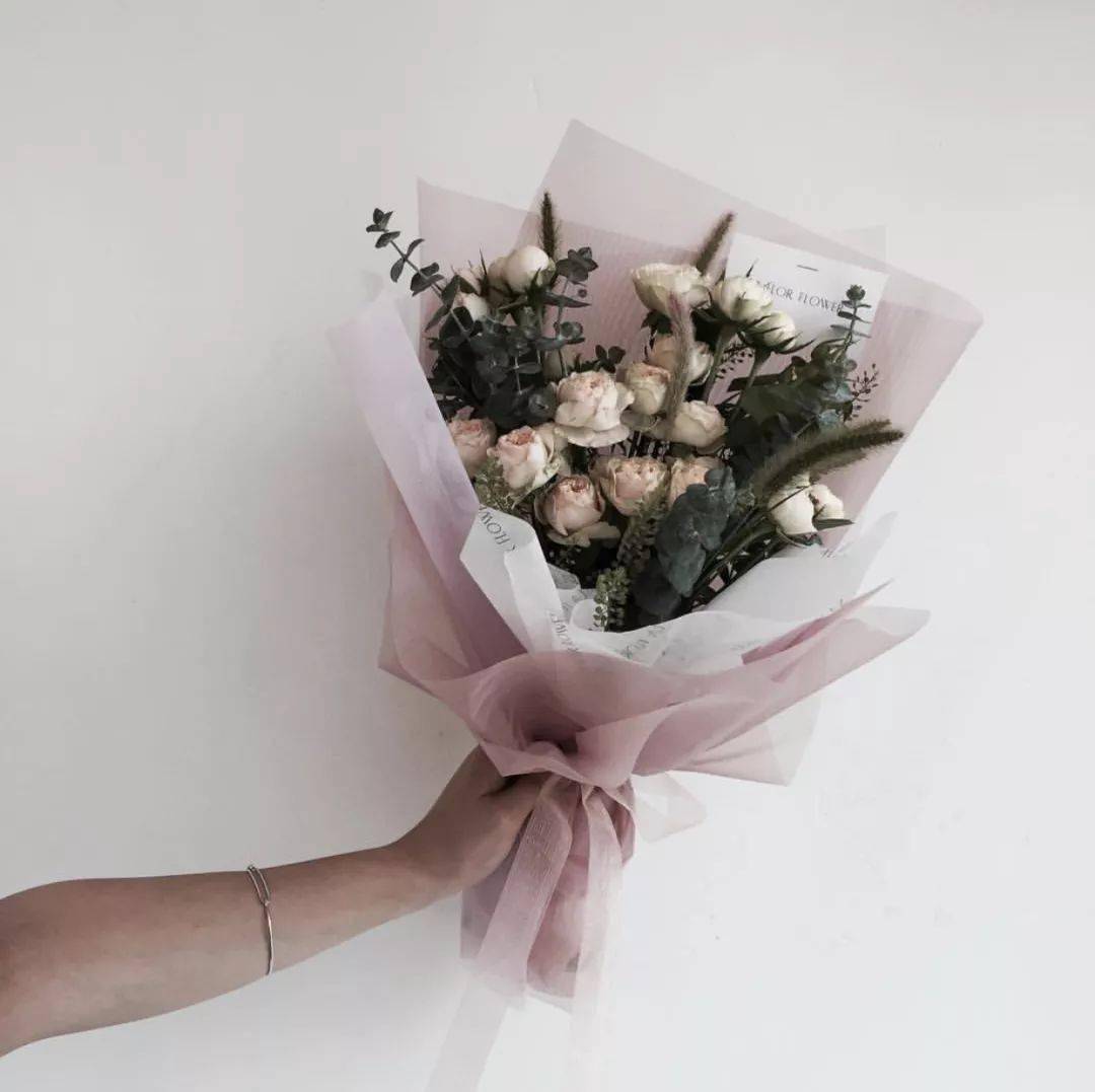 花艺赏析ins网红韩式花束图集