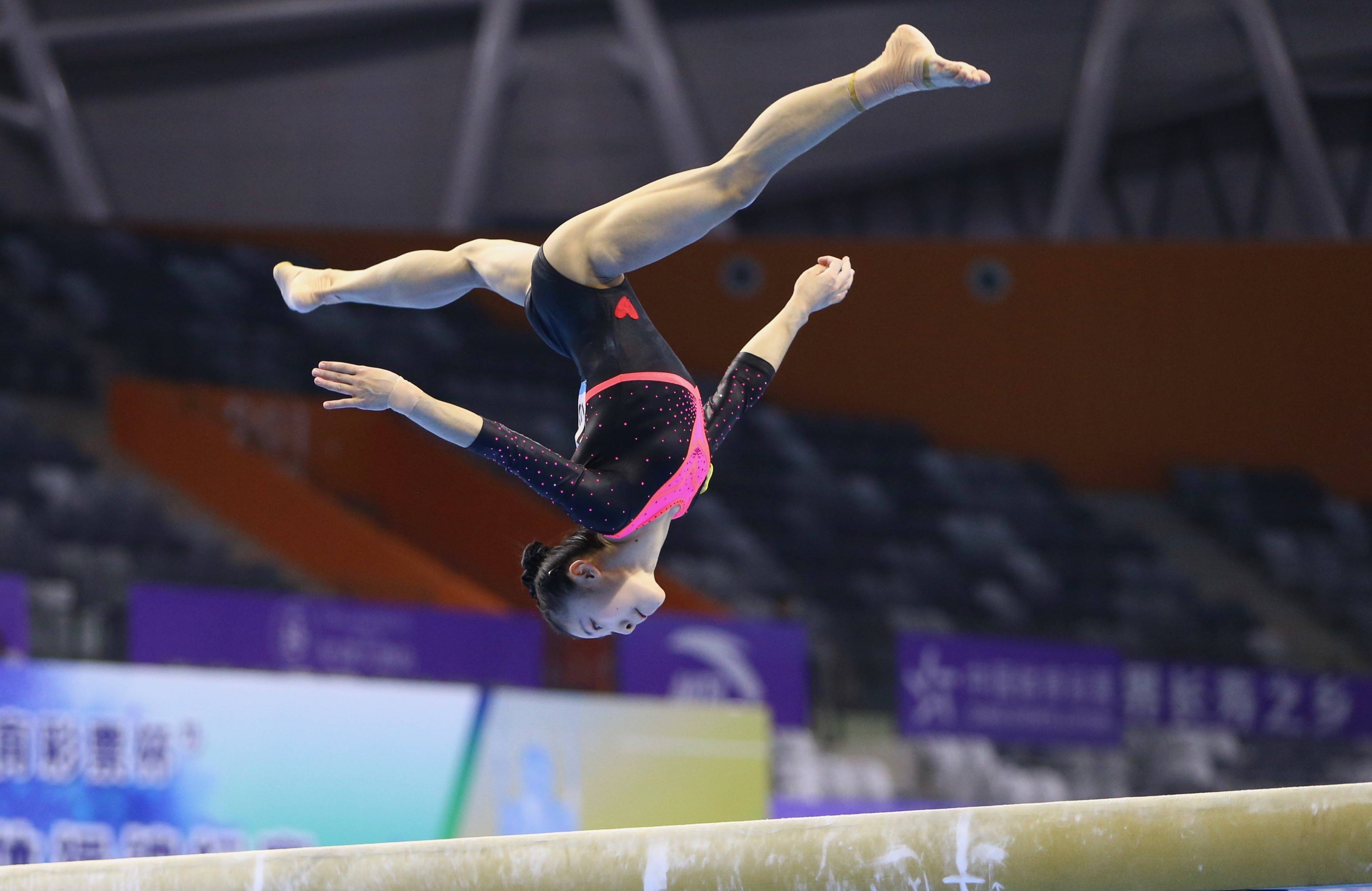 体操——全国锦标赛:祁琦获得女子个人全能季军