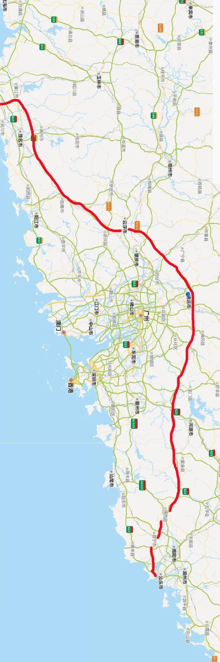 惠清高速10月通车节省15小时车程收费标准已出