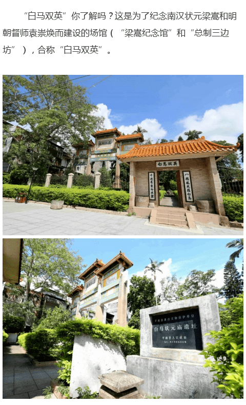 平南的"白马双英"你了解多少?原来背后还有着这样的故事.