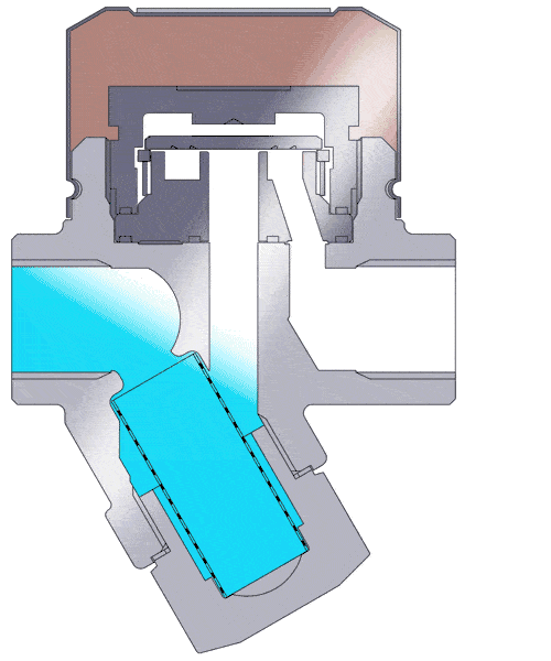 最形象生动的疏水阀原理动图