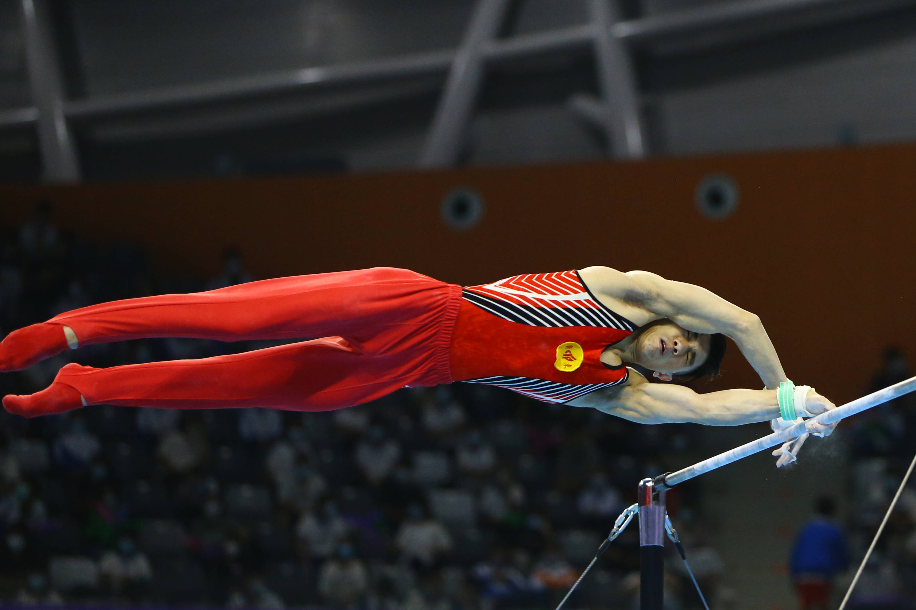 体操——全国锦标赛单杠决赛赛况