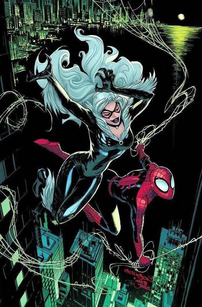 美漫美图赏英雄的月夜守望与纵身一跃