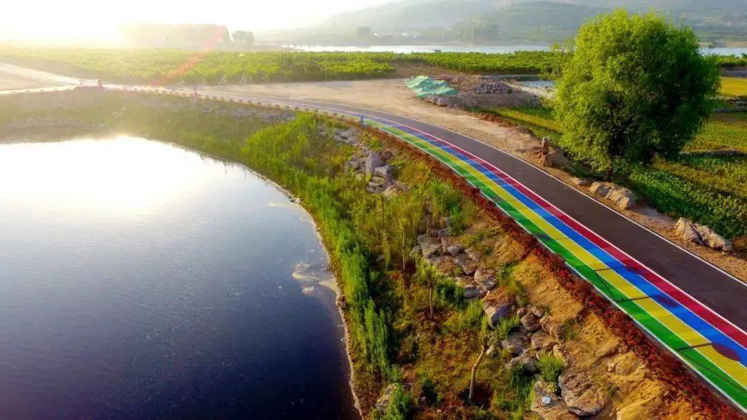 山亭區環巖馬湖綠道休閒線路