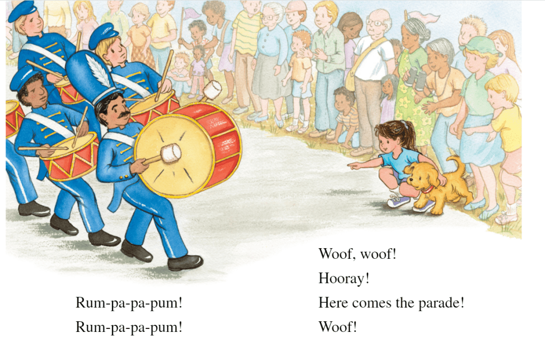 biscuit and the big parade《饼干狗与庆祝游行》1国庆节,自然离不开