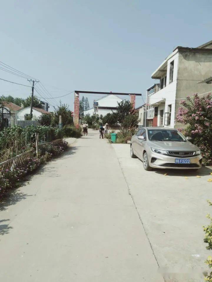 朱湖村塆大清扫崭新环境迎国庆