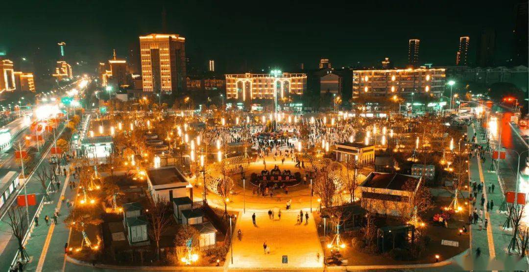 众望所归完工之后的蔡甸广场也太惊艳了吧高清图视频