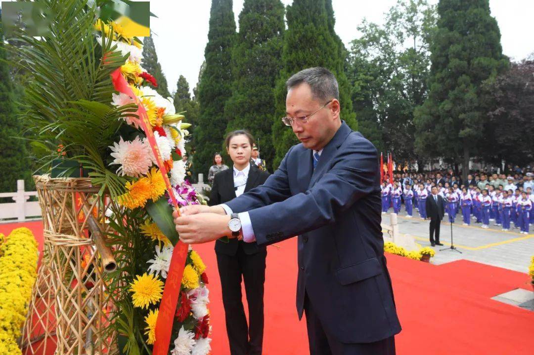 市领导胡晓刚,原健,高俊霞,胥博,郜红宁,张晋文,李素仙,王志红,原亮亮
