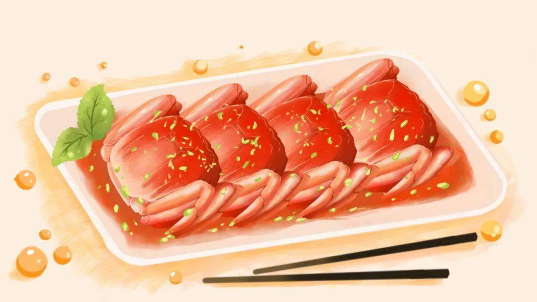 医者名片料已备好膏腴肥美的螃蟹快到碗里来