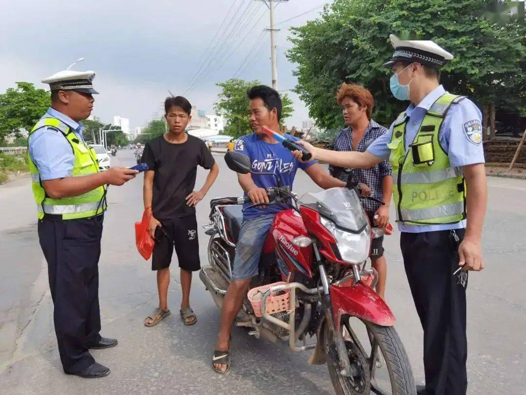 合浦星岛湖交警中队图片