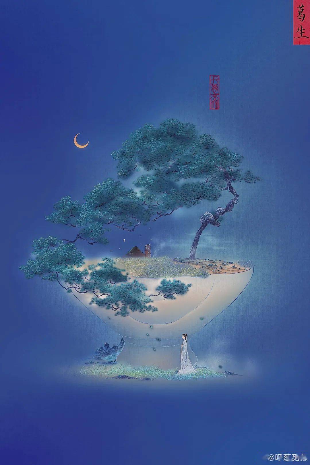 画皮画骨难画魂,她笔下的无脸美人被搜索3000万次,美院专家:画功一绝
