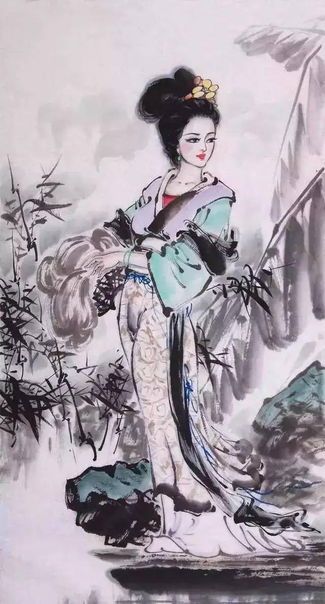 历史上四大美女在国画中长这样