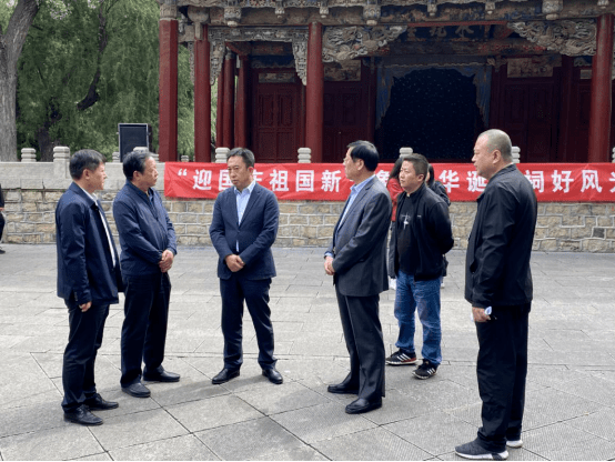 加强节假日安全防范省市领导赴晋祠博物馆安全检查