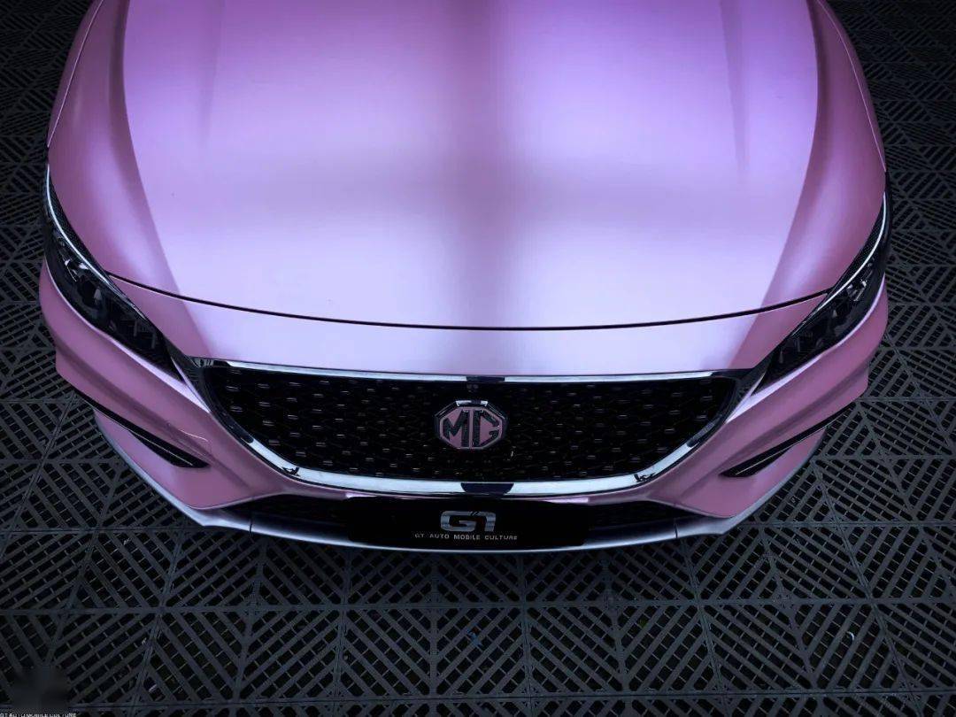 名爵mg6电光樱花粉案例欣赏