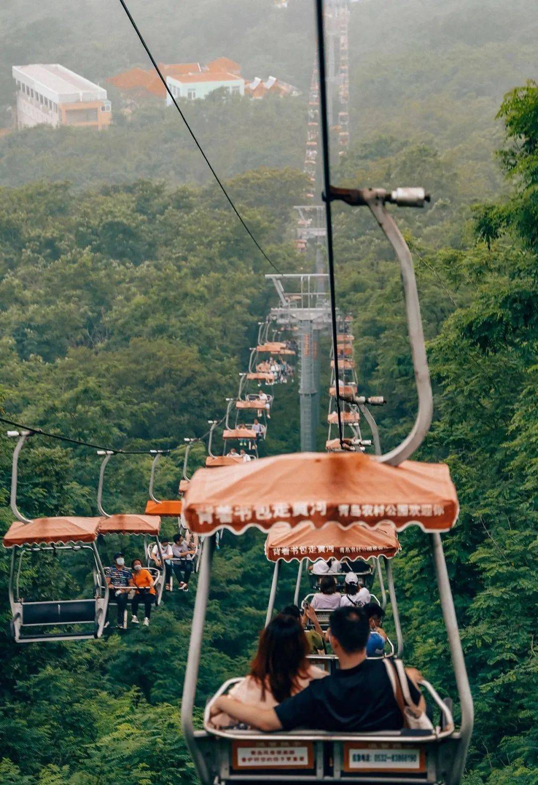 信号山缆车图片