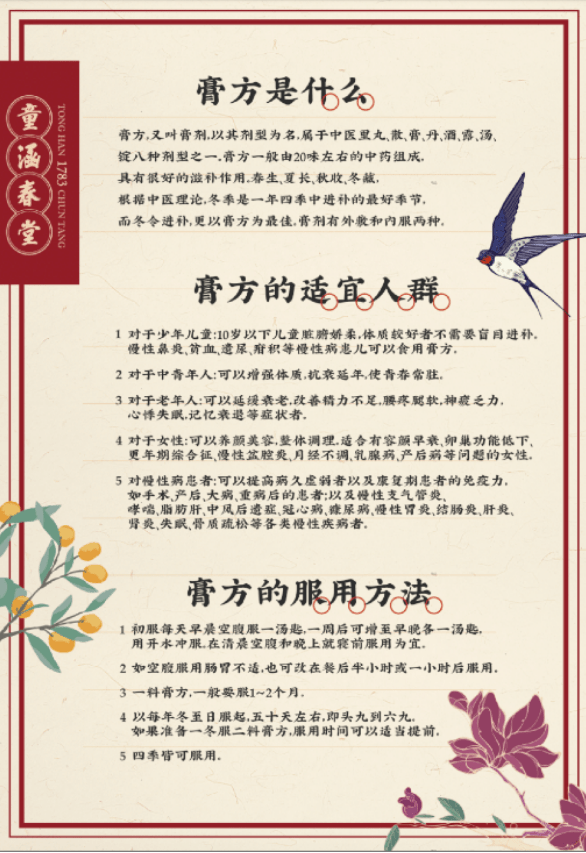 童涵春堂第35届膏方节免费义诊送福利