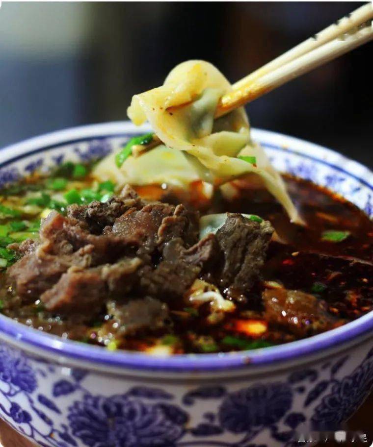 陇南美食 | 马占祥牛肉馄饨_成县