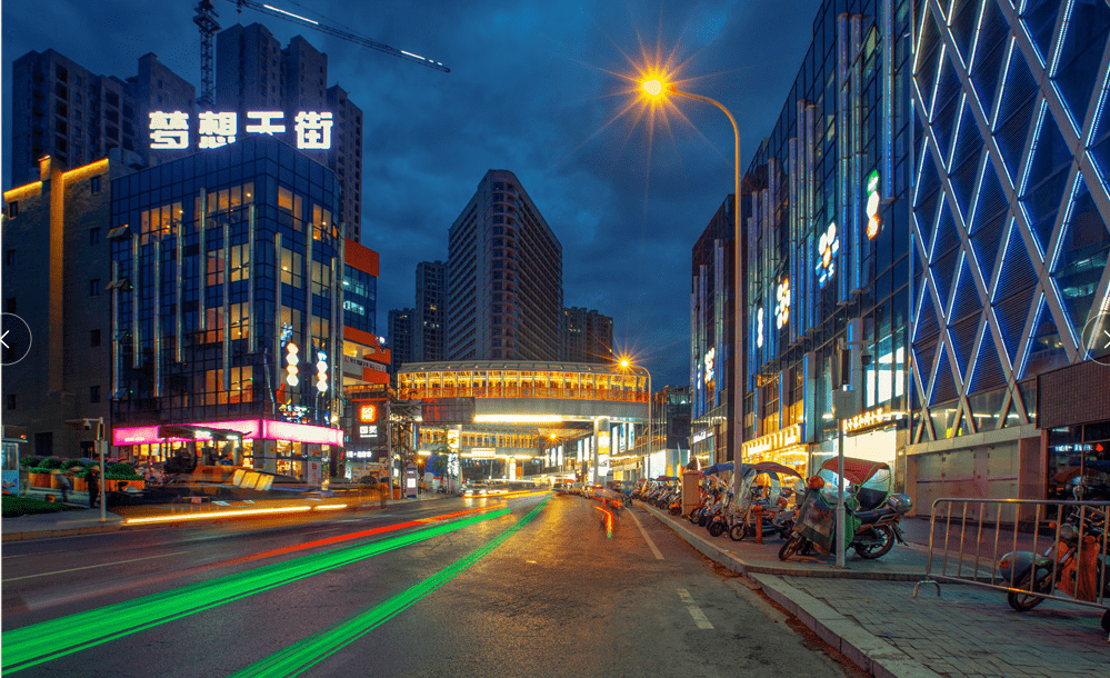 夜幕下的萍乡我敢打赌一定有你没看过的风景