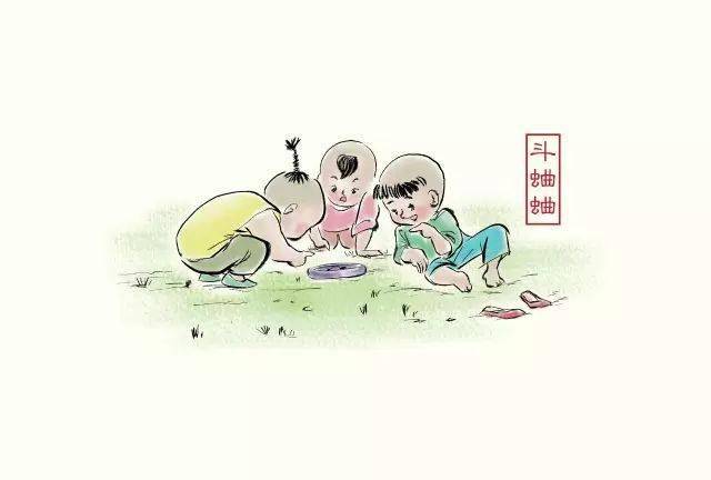蛐蛐儿也叫促织,一般听见蛐蛐儿叫就意味着入秋了,天气渐凉,提醒人们