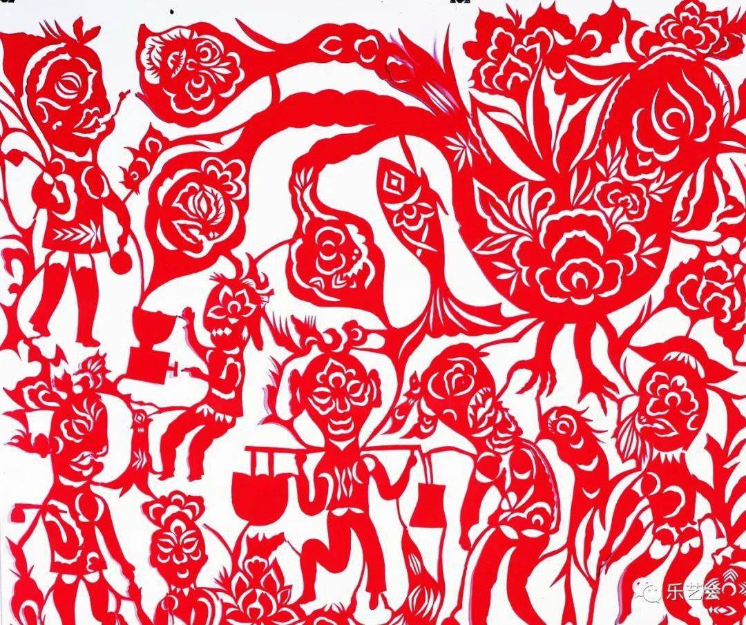 深挚恢弘的史诗之美高凤莲的剪纸艺术欣赏