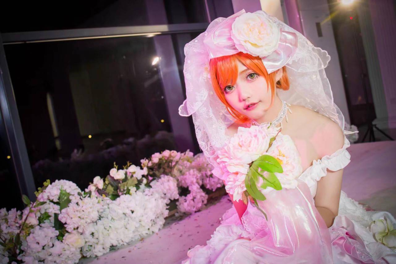 love live!星空凛lwb婚纱cosplay