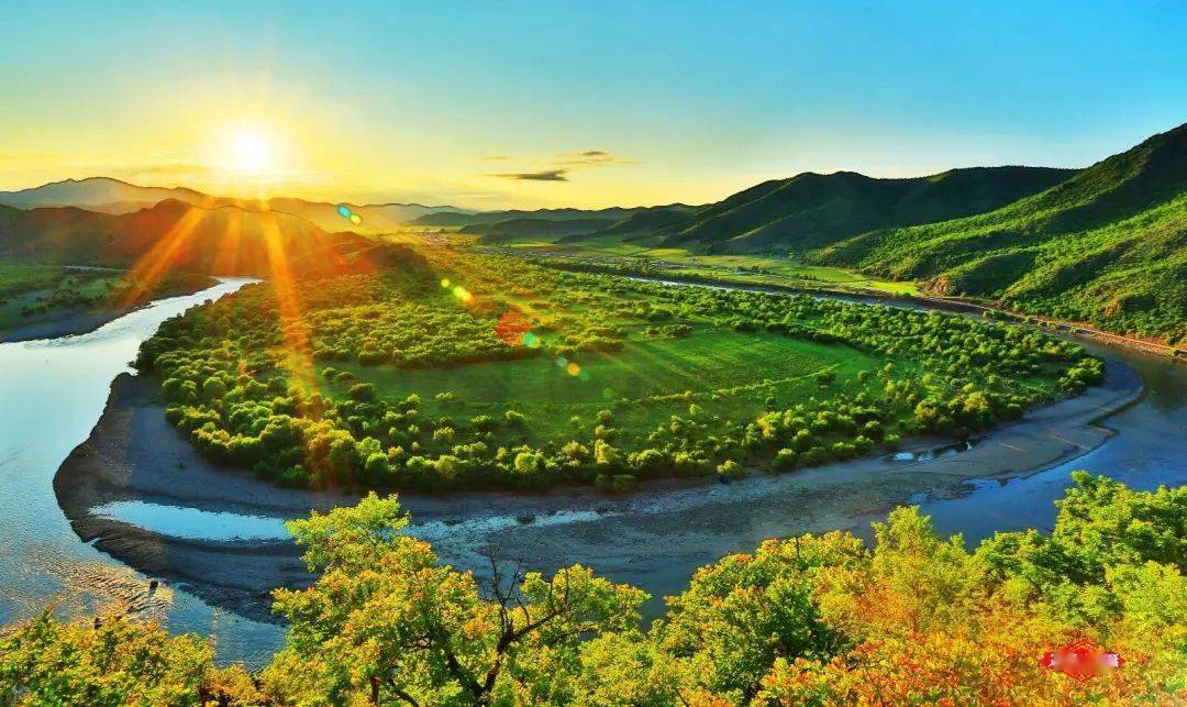 【feng荐】神山·绰尔河纪行——绰尔河畔景色新