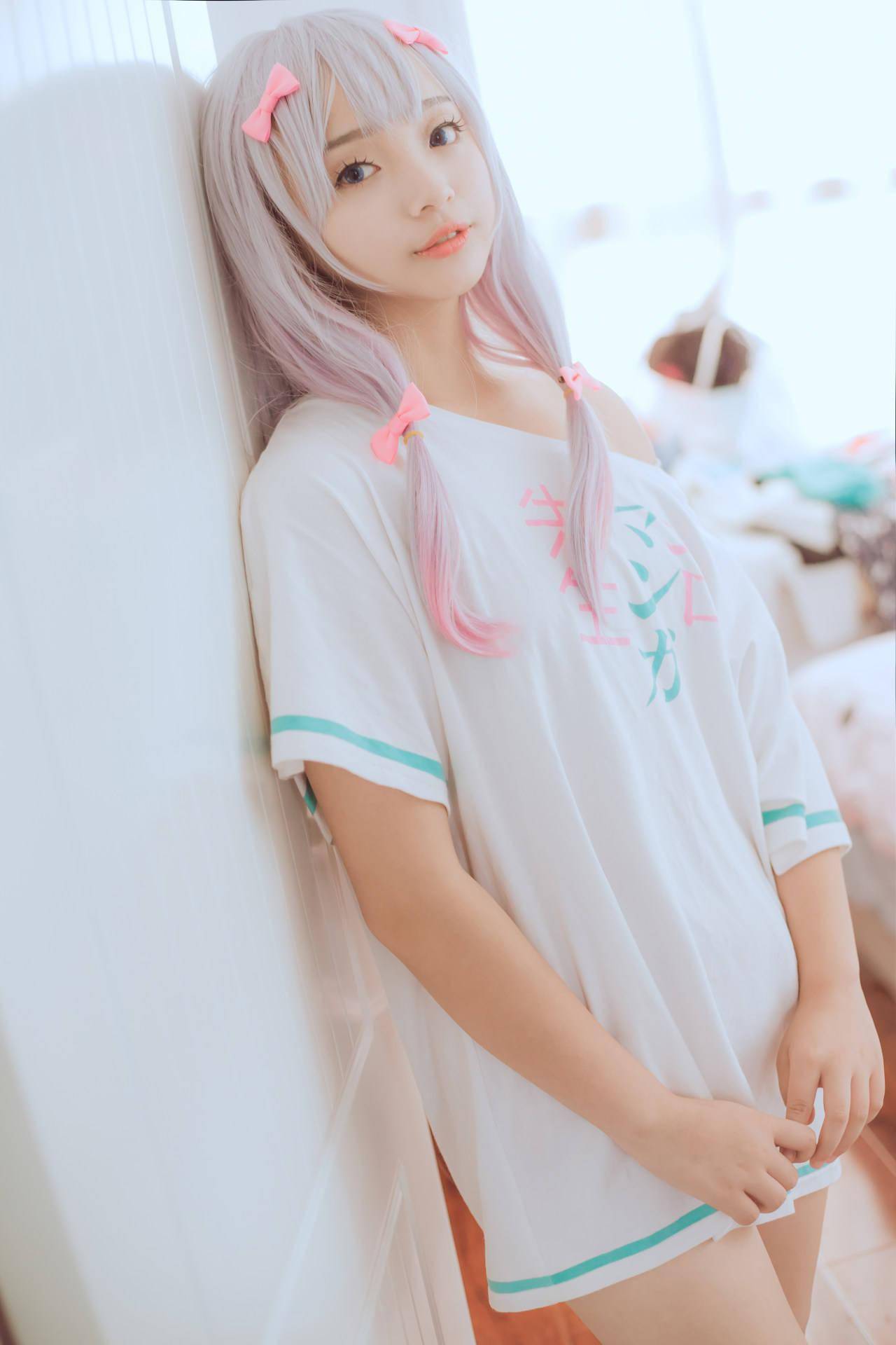 和泉纱雾t恤cosplay