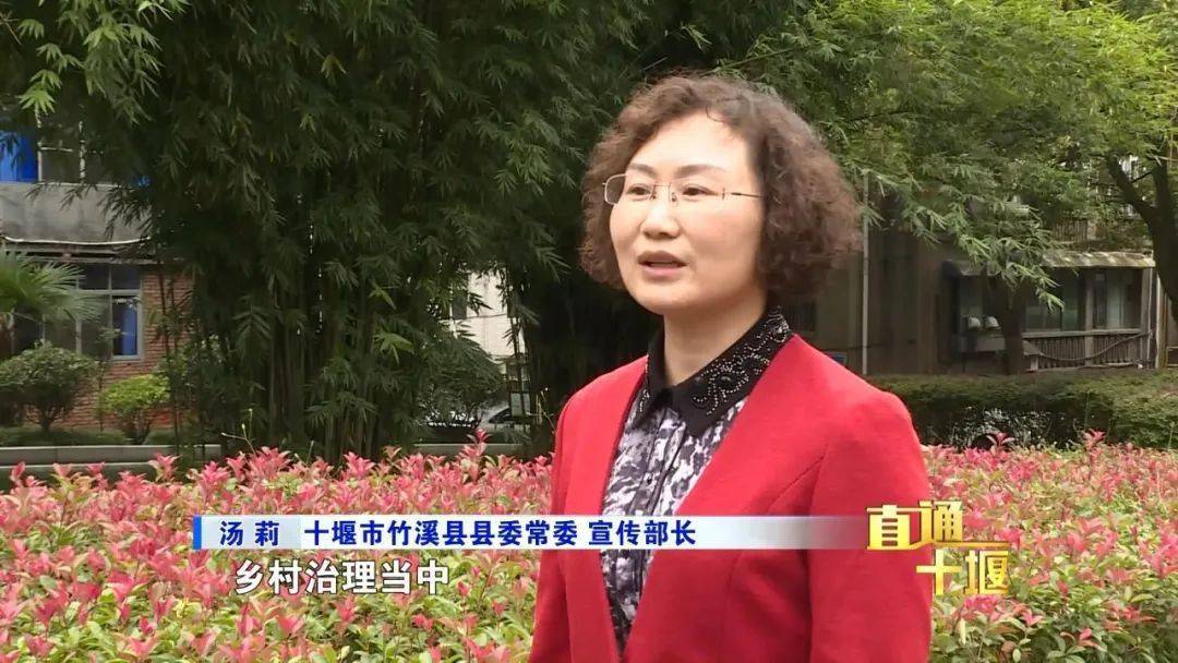 十堰市竹溪县县委常委 宣传部长 汤莉:我们把家风家训进万家融入到
