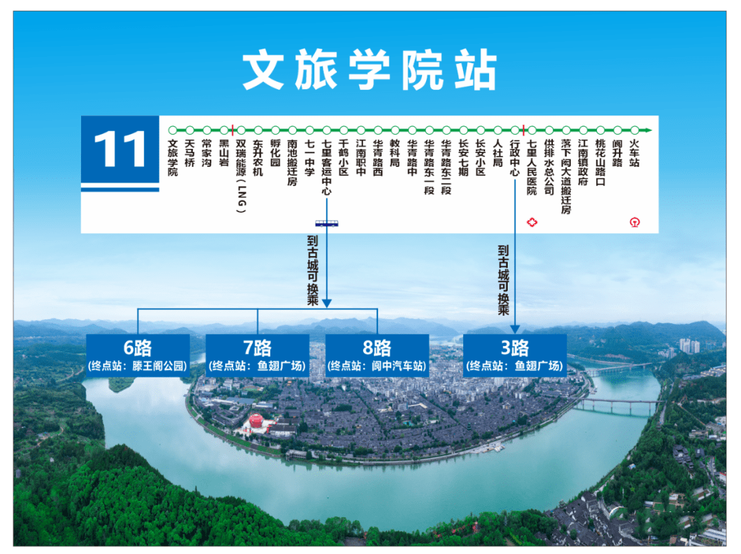 阆中公交车线路图11路图片