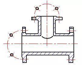 偏心圆台展开图cad画法图片