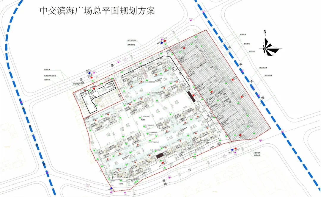 滨海颐高广场的规划图片