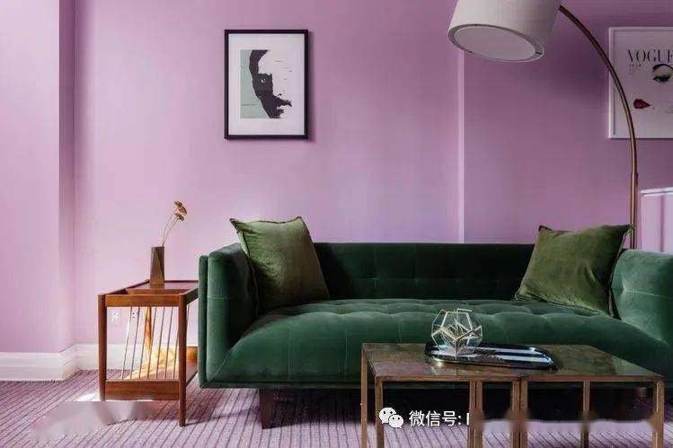 2021年连北欧风都开始玩的色彩彻底种草香芋紫fashion色彩