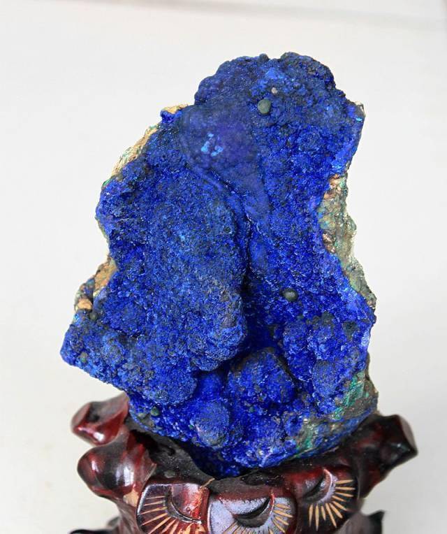 蓝铜矿晶体图片鉴赏