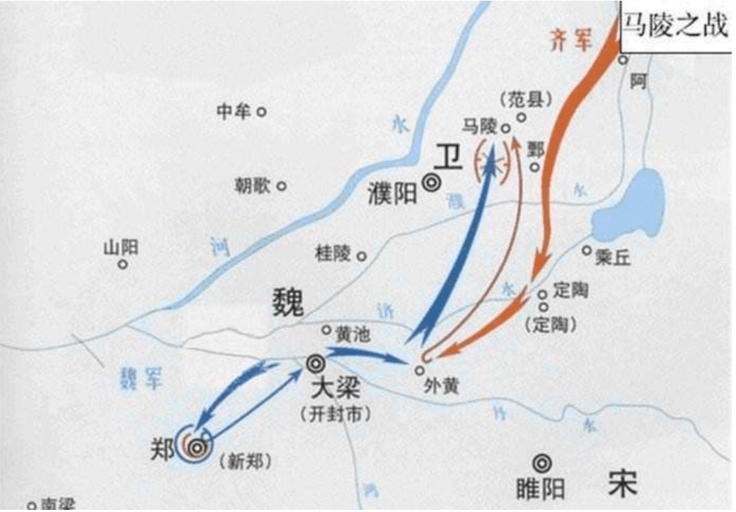 每天了解一则历史常识春秋战国马陵之战