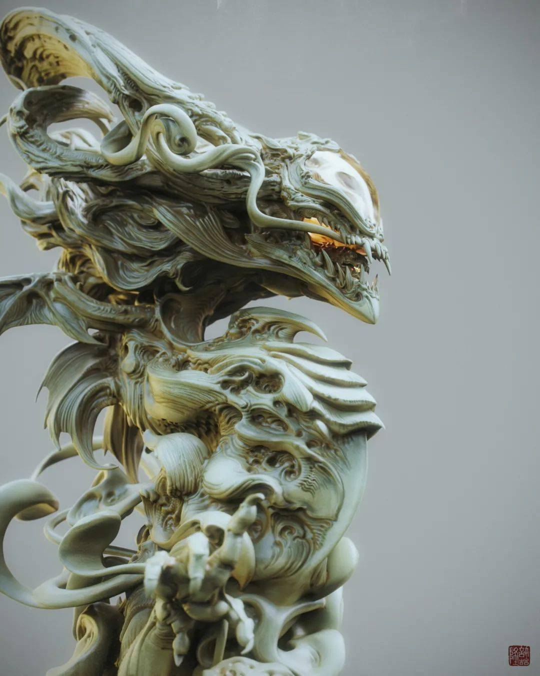 民间艺人光叔——许喆隆_ZBrush