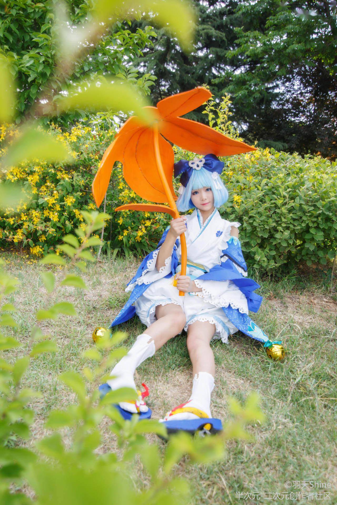 阴阳师萤草cosplay