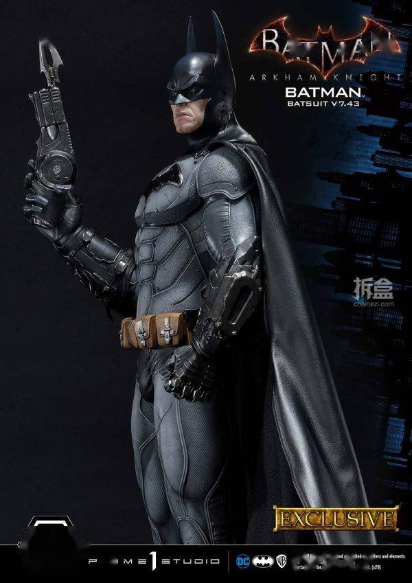 prime1studiop1s蝙蝠侠阿卡姆骑士v743战衣雕像