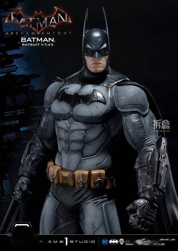 prime1studiop1s蝙蝠侠阿卡姆骑士v743战衣雕像