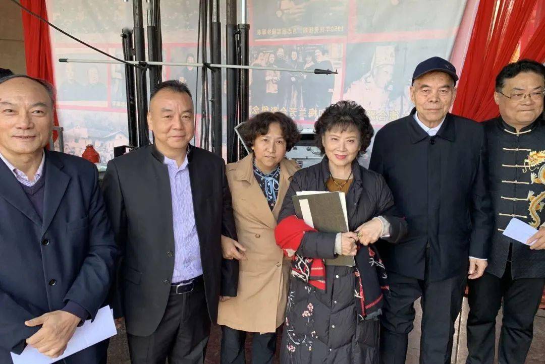 易俗社社长惠敏莉,著名戏剧家王军武,西安易俗社第15期学员,孟遏云