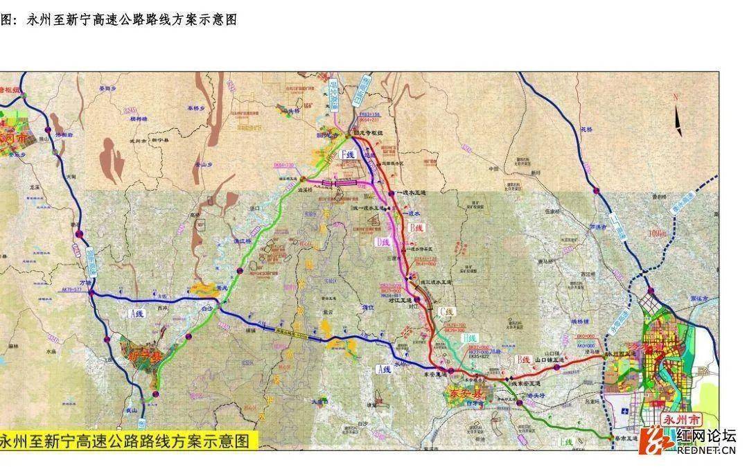 永州环城高速公路规划图片