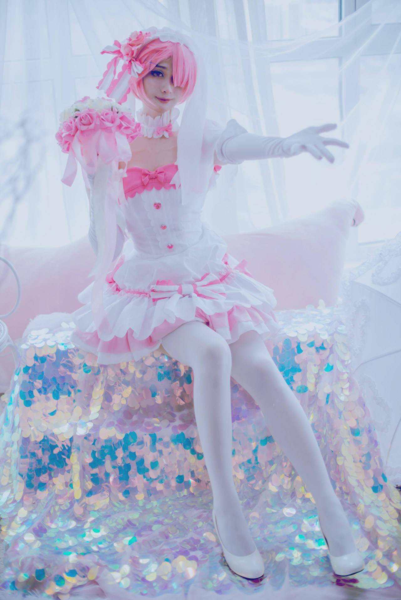 从零开始的异世界生活拉姆花嫁cosplay