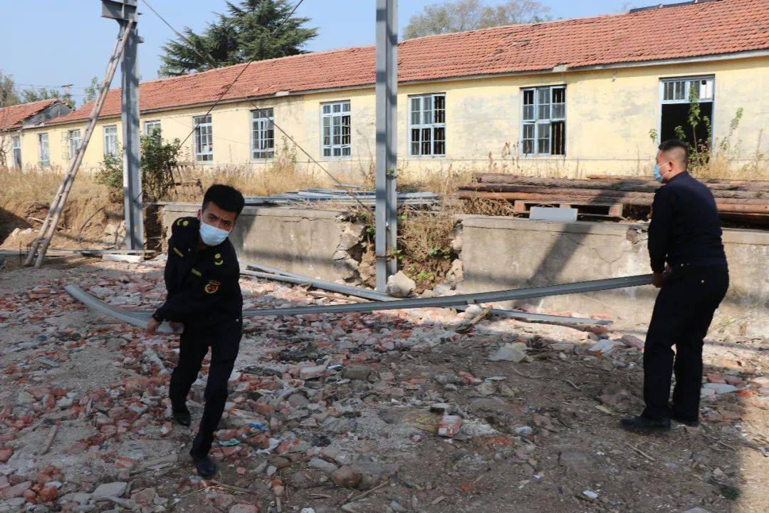 昌乐县乔官镇及时发现及时拆除严防严守违法建设